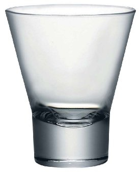 Bormioli Rocco Ypsilon Tumbler Double Old Fashioned Glasses, Set of 6
