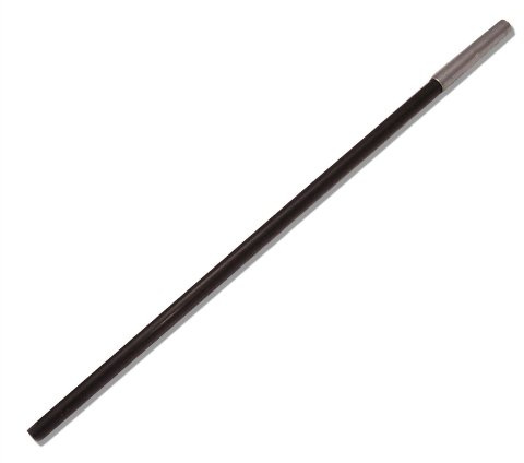 Universal 7.9mm Black Fibreglass Tent Pole Section with Ferrule