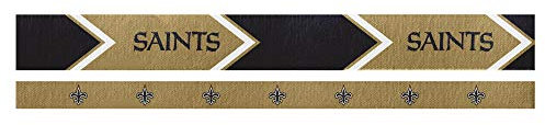 Littlearth Damen NFL New Orleans Saints Stirnband-Set, 2 Stück, Teamfarbe
