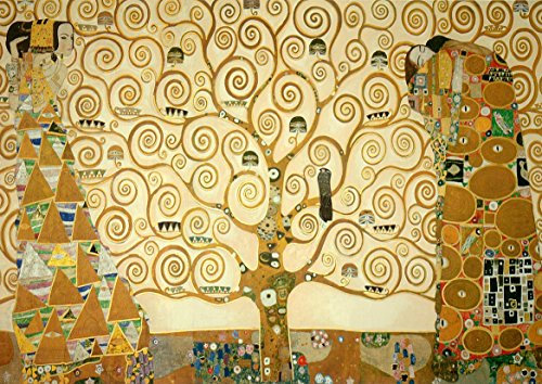 Gustav Klimt Schale: der Baum des Lebens. Kunstdruck/Poster. Format A4 (29,7 cm x 21 cm)