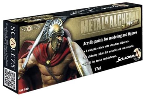 Scale75: Metal'n Alchemy Golden Paint Set