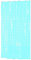 MSV Anti-Schimmel Duschvorhang - Anti-Bakteriell, waschbar, wasserdicht, PVC mit 12 Duschvorhangringen 180x200cm Hellblau