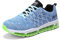 frysen Herren Damen Sportschuhe Laufschuhe mit Luftpolster Turnschuhe Profilsohle Sneakers Leichte Schuhe Blue 39