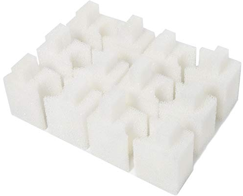 LTWHOME Kompatible Schwamm Filter Pads Passend für Fluval U1 Aquarium Filters (Packung mit 12)
