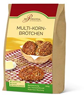 Backmischung Multi-Korn-Brötchen 600g inkl. Multi-Korn-Mischung und Hefe