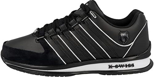 K-Swiss Herren Rinzler Sneaker, Black/White, 45 EU