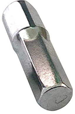 DUESI Screw Driver Bit Adapter, 1/4 to 4mm, Premium Modified Tool Steel, Magnetic, Exact Fit, 25mm