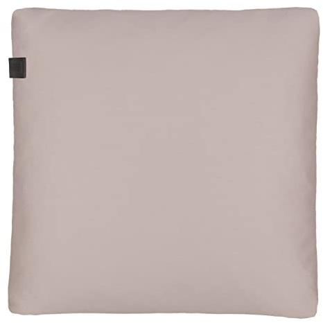Schöner Wohnen Kollektion Deko Kissenbezug Solo - Kissenbezug 38x38 - Dekokissen Nude - Kissenbezug ohne Füllung - Sofakissen Reißverschluss - waschbar pflegeleicht