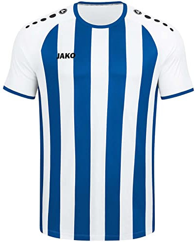JAKO Kinder Trikot Inter (Kurzarm), Weiß/Sport Royal, 140