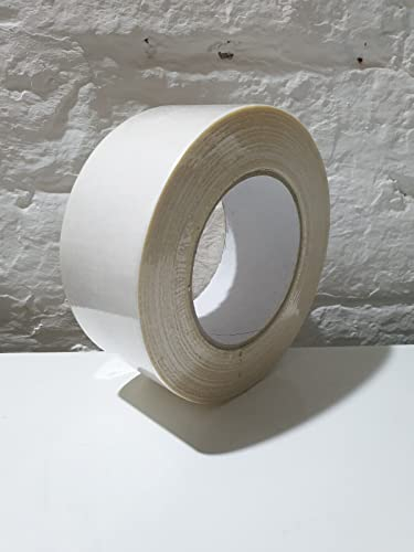 Doppelseitiges Gewebeklebeband für Textilien und Leder 50mm x 25m Textilienband