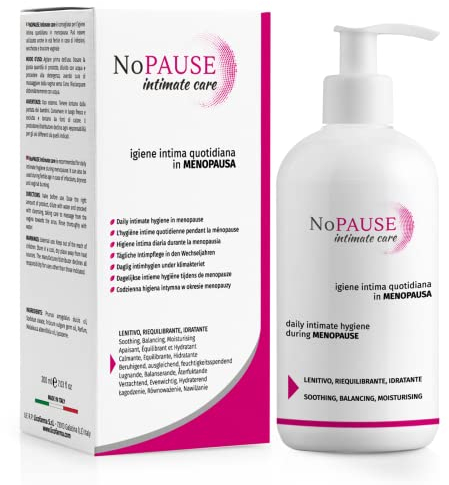 No Pause Detergente Intimo per l’Igiene Intima Quotidiana in Menopausa - Flacone da 200 ml