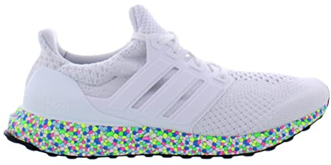 adidas Ultraboost 5.0 DNA Mens Shoes Size 8.5, Color: Cloud White/Multi/Core Black