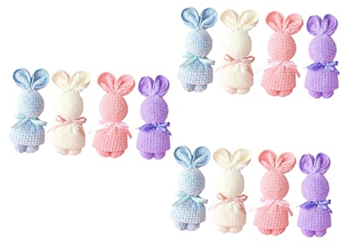 Cabilock 12 STK Handtuch Festival-geschenktücher Bestickte Küchentücher Ostern Küchentuch Cartoon-waschlappen Ostern Badetücher Urlaub Geschirrtücher Osterhandtücher Hase Baby Badetuch