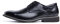 Anzugschuhe Herren Oxford Derby Schuhe Brogues Lederschuhe Hochzeitsschuhe Schnürhalbschuhe Klassischer Business Schnürschuh 1016 Schwarz Größe 43