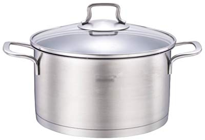 StockKitchen u, Cocina de sopa de acero inoxidable de 22 cm / 24 cm u, Sartén antiadherente, Horno electromagnético común a gas, Plata (Color : Silver, Size : 24cm*14cm) (Silver 24