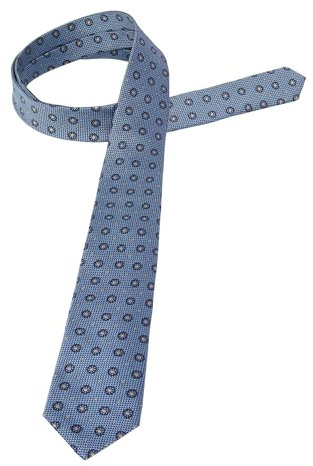 ETERNA male Seidenkrawatte One Size_H, blau