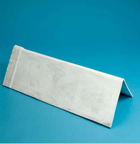 Giebelwinkel für Faserzementplatten - Wellzementplatten - verschiedene Längen - Schenkellänge 300/300 mm (hellgrau, 2000 mm)