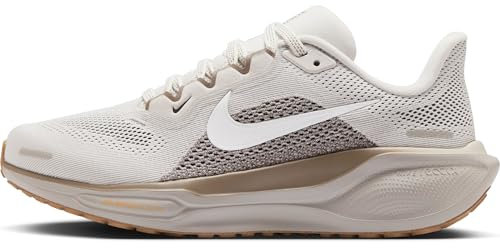 Nike Damen W AIR Zoom Pegasus 41 Laufschuh, Phantom/White-Mink Brown-Coppe, 40.5 EU