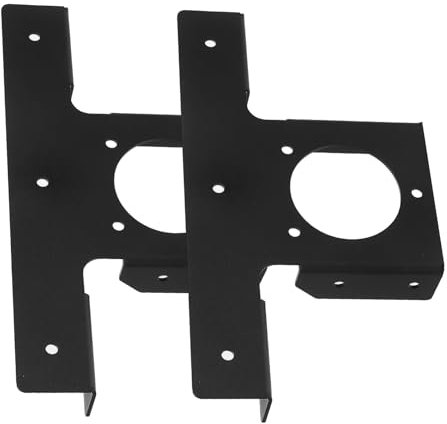 Milisten Pergola-halterungssatz – 2 Winkelhalterungen Für Dachbalken T-pfostenmontage Mit Metallkonstruktion