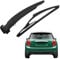 Rear Wiper Arm Blade and Arm Set,Back Windscreen Wiper Assembly Replacement Car Rear Wiper Blade Kit Automotive Wiper Blades for Mini Cooper R56 2007-2015,Black
