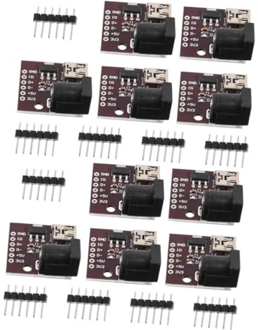 NUOBESTY 3 Sätze Modul Leistung USB C Langlebige Netzteilplatine Professionelle Ladeplatine 5 Stück * 3