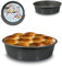 ARCA, Teglia Alta Diametro 32 cm per Forno, Antiaderente e Adatta alla Lavastoviglie, Ideale per Torte e Altre Ricette, in Alluminio, Made in Italy