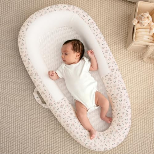 PurFlo Sleep Tight Baby Bed For Overnight Sleep, Daisy