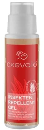 Cxevalo - Insekten Repellent Gel - mit Zitroneneukalytusöl - für Ekzemer, Allergiker und Sensible Pferde