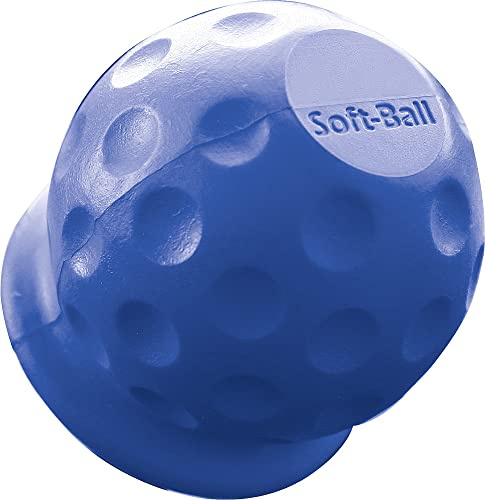 AL-KO 117/024 - Pomello per Gancio Traino Soft-Ball, Blu