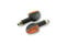 SHIN YO Blinkerpaar Arrow 12V 21W M10 - E-Prüfzeichen für Motorräder