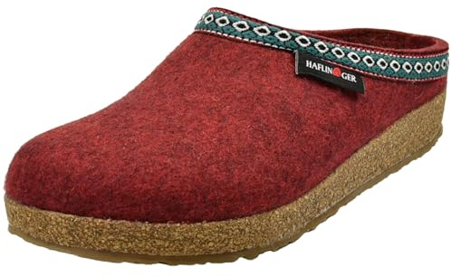 HAFLINGER Grizzly Franzl Filzpantoffel Hausschuh Filzclog