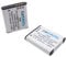 2 x Dot.Foto LB-050, LB-052 Premium 3.7v / 925mAh Rechargeable Battery for Kodak PixPro FZ102, FZ151, FZ152, FZ201, SL10, SL25, SPZ1