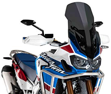 Puig 8905F Touring Windscreen improved wind protection, Dark Smoke