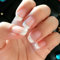 Jovono Faux ongles courts bling-bling manucure, couverture complète, pour femme (pas de colle)