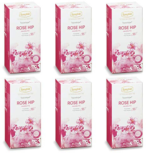 Ronnefeldt Rose Hip Teavelope Boîte de 6