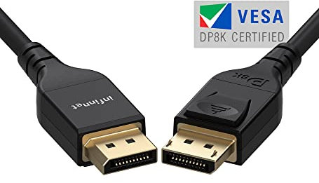 infinnet- Cable DisplayPort 1.4, 8K Cable DisplayPort 1.4 1.4a 2K 280Hz 240Hz 165Hz 4K 160Hz 144Hz 10