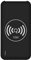MYYING ELE Qi Wireless Power Bank, 10000mAh 10W Fast Qi Wireless Charger External Battery Pack with Dual Output and LED Flashlight Compatible with All the Qi Smartphones Devices, Black