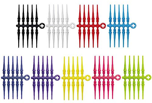 コスモダーツ(COSMO DARTS) Fit Point Plus Purple Dart Points Box of 50