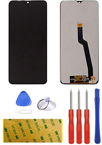 LTZGO Ecran LCD pour Samsung Galaxy A10 SM-A105F, SM-A105G, SM-A105M, SM-A105FN Noir Tactile Vitre De Remplacement Touche Ecran D’Affichage avec Kit D’Outils Complet De Réparation pièces de Rechange