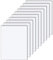 Aluverbundplatte 10 Stück Set 3-6 mm Aluminium Verbund Platte Weiß Materialstärke und Größe Wählbar (3mm, DIN A5 210x148mm)