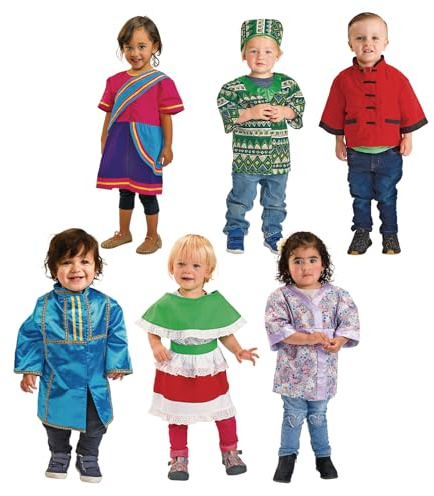 Toddler Traditional Multicultural Clothing Set of 6 (Item # TODWEAR)