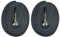 cyclingcolors Unisex 3701260818134 Schlauch, Schwarz, 700x19/23C