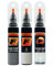 FIRANTO Lackstift Autolack Reparaturset für Nissan QAB Pearl White - 3-in-1 Autolack Kratzer Reparaturstift 15ml Grundierung, Klarlack