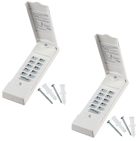 2X Garage Stop Door Opener tastiera remota per lineare (MDTK)