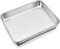 HaWare Backblech, Edelstahl Rechteckig Auflaufform Fettpfanne Ofenform Backofen, 31x24x5cm, Tiefes Ofenblech Kuchenblech zum Backen/Braten/Servieren, Ungiftig ＆ Gesund, Spülmaschinenfest