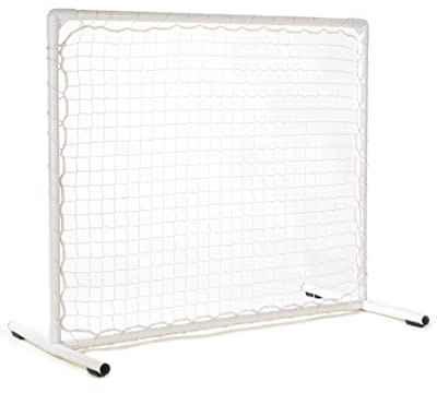 SPORTIKEL24 Hoopers-Gate – Weiß – 100 × 90 cm – mit weißem Netz – wetterfest & leicht – für Hoopers-Parcours