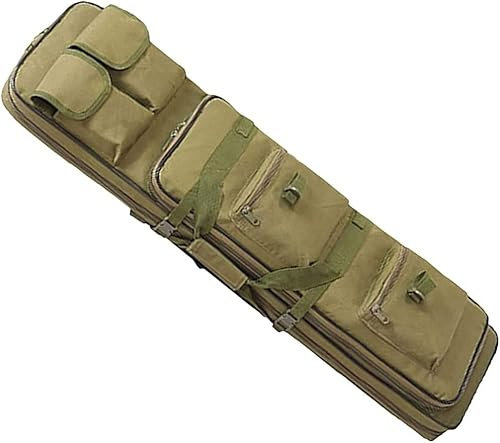 Rifle Cases Tactical Rifle Case Gun Bag Soft Padded Rifle Case Hunting Rifle Case Tactical Rifle Backpack Double Gun Cases für Rifles für Shooting Range D,94CM
