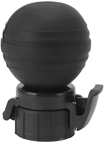 Focket Bottle Pump Cap, Fizz Keeper, Bottle Stopper, Wine Vaccum Stoppers with Pump for Champagne, Soda Bottle Saver Stopper Vacuum Carbonated Pressure Cap (Black)