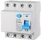 Interruttore Differenziale Puro, 4P 4 Poli 30mA 6kA 380V, Salvavita Differenziale, Occupa 4 Moduli DIN, RCCB 4P 30mA C16 16A
