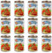DELICRET - SOLANIA - San Marzano Tomaten DOP 12x 400g Dose mit Rezeptguide|ganze geschälte Pizzatomaten | Dosentomaten